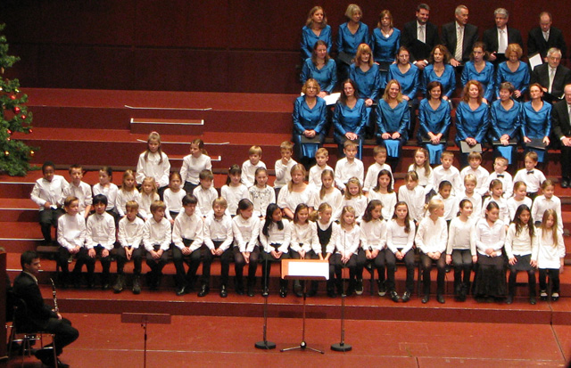 Konzert des Vorchors in der Alten Oper, Frankfurt